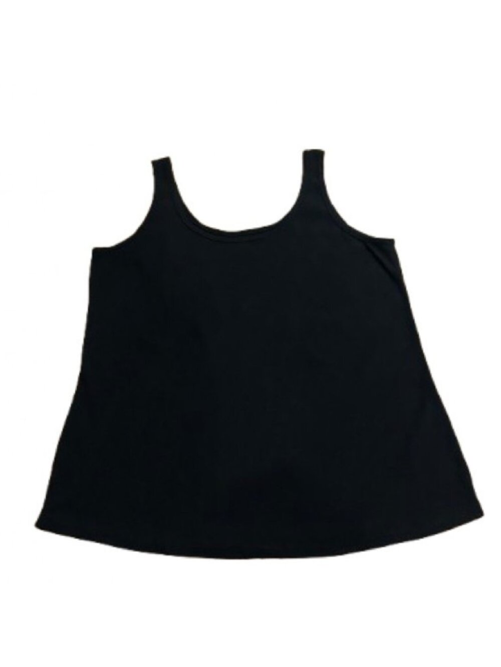 Women’s Black Ribbed Tank Top
